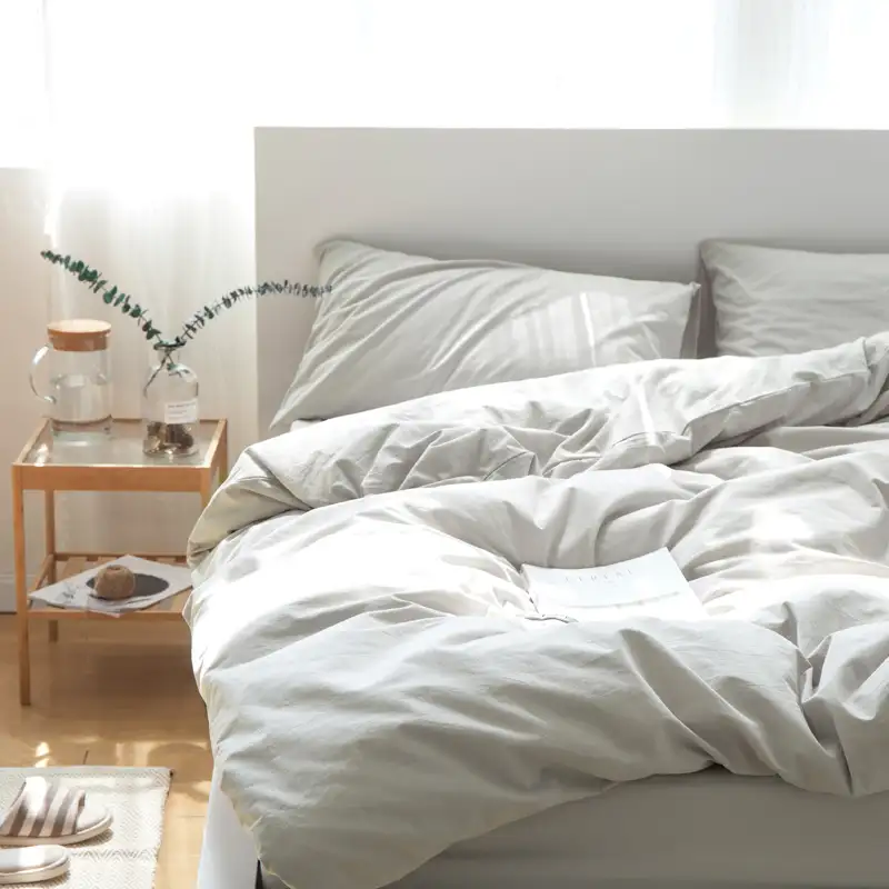 도매 홈 호텔 섬유 침대 세트 100% 코튼 이불 커버 세트 일반 저렴한 침구 커버