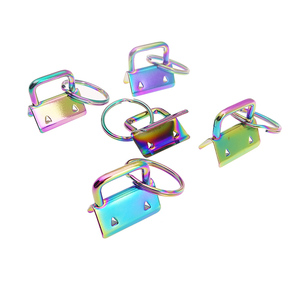 Bán Sỉ Vòng Tay Kim Loại Tốt Nhất Móc Khóa Móc Chìa Khóa Phần Cứng Bỏ Túi Với Vòng Chia - Product Image 5