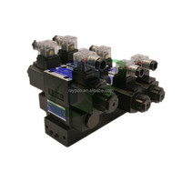 Vanne solénoïde hydraulique OEM - 4 ports / 3 voies, montage sur subplate ou bloc de distribution (équivalent Yuken / Rexroth)