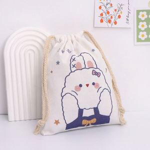 Bolsa de Tela de Algodón con Cordón, Personalizada, Ecológica, Reciclada, con Logotipo Personalizado, Colorida y Suave - Product Image 4