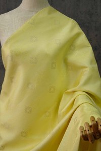 Tessuto Jacquard in Stile Cinese con Motivo Floreale a Quattro Foglie e Filo d'Oro per Abiti da Donna Africana - Product Image 4