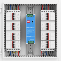 CNMW Wholesale NDR-120-12 Transformateur DC industriel 10A 12V pour rail DIN, alimentation pour rail LED, CE ROHS pour usage unique