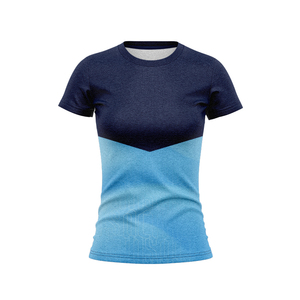 Maillot de rugby personnalisé OEM pour femmes, sublimé, rayé bicolore, respirant, séchage rapide, uniforme d'entraînement d'équipe en gros - Product Image 5