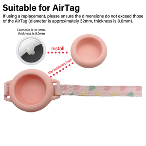 Collar de Silicona para AirTag de Gato, Funda Protectora Anti-Atragantamiento, Correa para el Cuello para Gatitos - Product Image 4