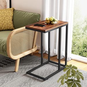 أثاث صغير حديث مربع طاولة قهوة خشبية شمالية فاخرة جانبية لغرفة المعيشة - Product Image 5