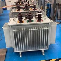 Transformateur extérieur anti-corrosion 630 kVA~2500 kVA refroidi à l'huile, noyau CRGO S13, norme IEC, conception personnalisée pour centrale électrique