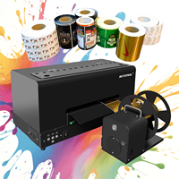 Imprimante d'Étiquettes UV A3 – Machine d'Impression Jet d'Encre UV A3 Rouleau à Rouleau