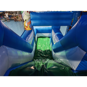 Venta al por mayor Frozen Theme Inflable Bouncer Jumping Castle con tobogán Inflable Giant Bouncer House Combo para Renta - Product Image 6