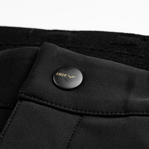 Pantalones de golf para hombre, con logotipo personalizado, transpirables, a prueba de viento, resistentes al frío, con <span class=keywords><strong>forro</strong></span> <span class=keywords><strong>polar</strong></span>, de tela de alta densidad, con cremallera y cierre formal - Product Image 3