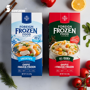 Bán buôn giấy Bao bì hộp cho bữa ăn đông lạnh hâm nóng dùng một lần thích hợp cho lasagna gà <span class=keywords><strong>Alfredo</strong></span> gia đình bữa ăn tối cà ri gạo - Product Image 4