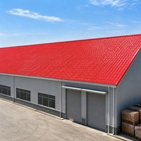 Tôle de toiture en PVC ondulé pour usine, entrepôt, ferme, isolation thermique, anti-corrosion, tuile de toiture UPVC, bâtiment à longue portée
