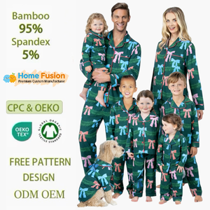 Set di Pigiami Coordinati per Mamma e Figlia, Design Personalizzato, Vendita all'Ingrosso - Product Image 2