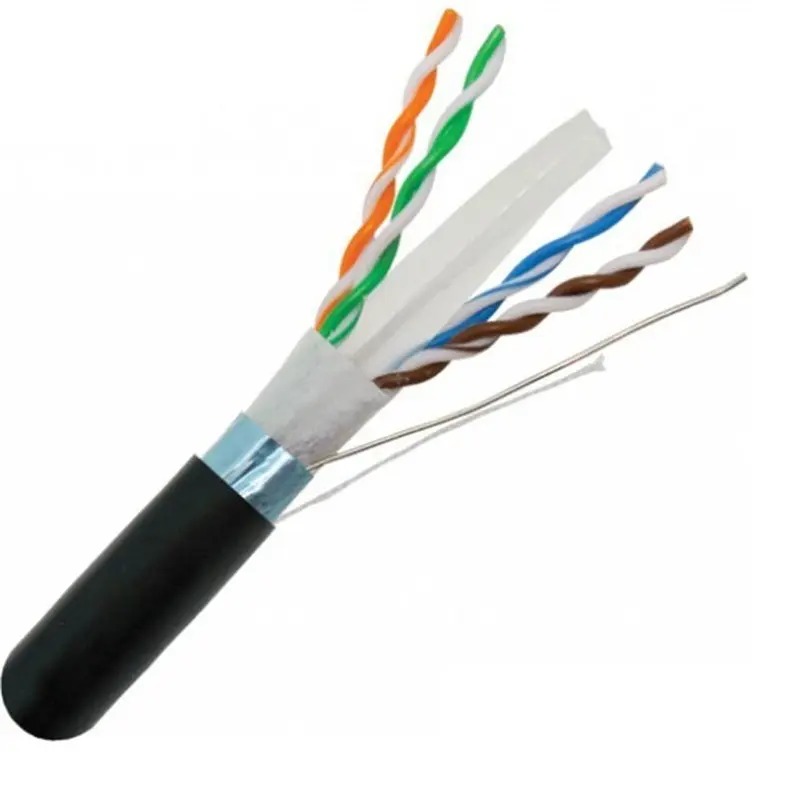 FTP cat6 4X2X23AWG CCA/Cu/الكمبيوتر كابل/كابل شبكة محلية