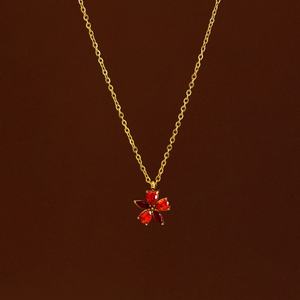 Colliers tendance 2026, bijoux hypoallergéniques, acier inoxydable 316l, plaqué or 18k PVD, collier en zircon pour femmes - Product Image 2