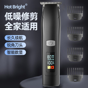 Hot Bright <b>Electric</b> Hair Clipper With Lcd Display Rechargeable For Family Use - Product Image 1