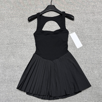 Nouvelle conception, logo personnalisé, vêtements de sport souples pour l'extérieur, jupe plissée de tennis, short, robe de sport, tenue de tennis pour femmes, vêtements de sport