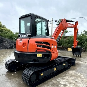 Mini-excavatrice sur chenilles Kubota KX163 d'occasion, fabriquée au Japon, faible nombre d'heures (6 tonnes/5 tonnes), économique, avec moteur certifié CE - Product Image 2