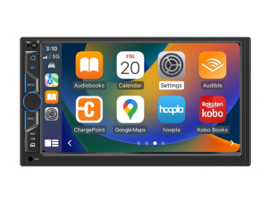 2 Din 7 inch Car Multimedia player with <b>wired</b> Carplay Bluetooth rear <b>camera</b> Can Bus with Apple Carplay License - Product Image 1