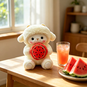 Muñeco de Peluche de Frutas con Sandía, <span class=keywords><strong>Naranja</strong></span> y Aguacate - Product Image 2
