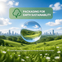 Boîtes en papier écologiques personnalisées avec emballage adhésif, taille personnalisée, revêtement UV, emballage alimentaire de luxe durable