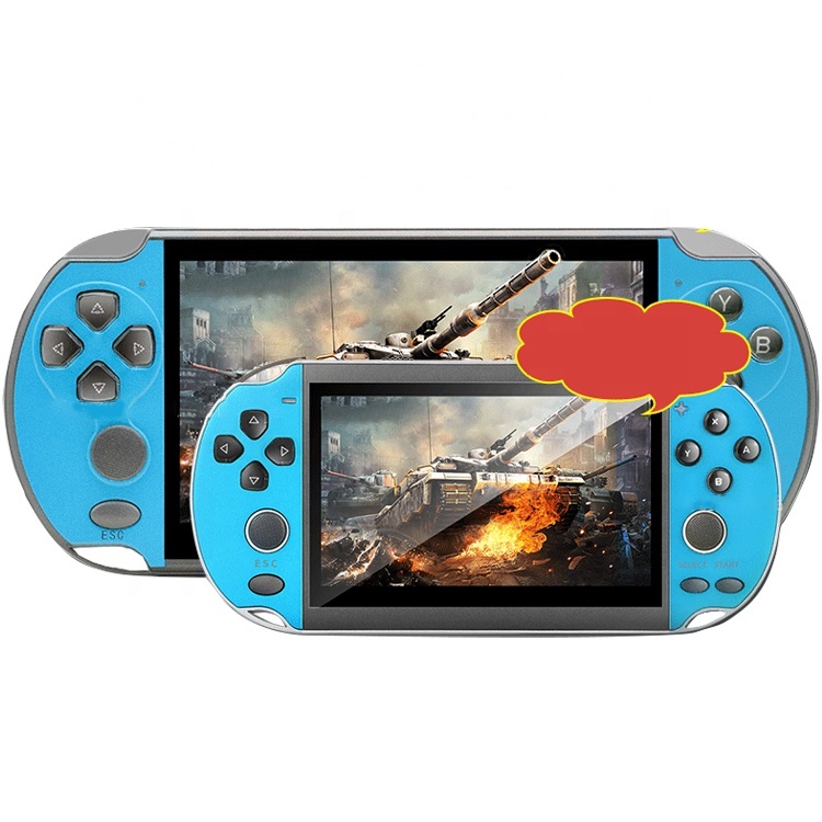X7 PLUS Portable Intégré Réel 8G Mémoire Vidéo Portable + jeu + console