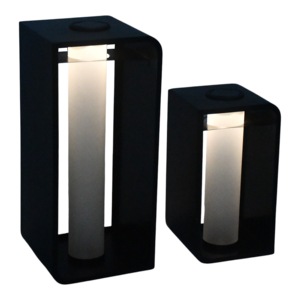 Lanterne solaire moderne, bougie décorative d'extérieur pour patio, cour, véranda, jardin, éclairage sans flamme, bougie LED - Product Image 4