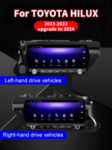 Reproductor de DVD para Auto RoadNavi de 12.3 Pulgadas para <span class=keywords><strong>Toyota</strong></span> <span class=keywords><strong>Hilux</strong></span> 2015-2023, Volante a la Izquierda/Derecha, Actualización a Radio de Auto Android 2024, Montado en el Tablero, con Carplay y GPS - Product Image 4