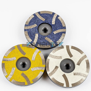 Mole Abrasive diamantate <span class=keywords><strong>a</strong></span> forma di <span class=keywords><strong>tazza</strong></span> da 4 pollici 100mm riempite in resina KANEOTEK <span class=keywords><strong>per</strong></span> calcestruzzo in marmo granito pietra - Product Image 1