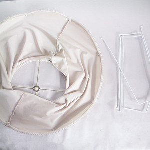 Số Lượng Lớn <span class=keywords><strong>Cone</strong></span> Trắng Macrme Retractable Sạn Pendant Vải Đèn <span class=keywords><strong>Shade</strong></span> Decor Có Thể Gập Lại Cổ Điển Ánh Sáng Bao Gồm Cho Đèn Bàn/Trần - Product Image 5