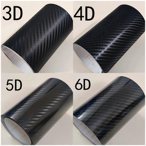 Vinilo Adhesivo de Fibra de Carbono <span class=keywords><strong>3D</strong></span> 4D 5D 6D para Automóviles, Rollo de 1.52m * 28m para Protección Interior y Decoración Exterior - Product Image 2