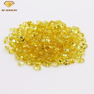 Lumière <span class=keywords><strong>Jaune</strong></span> Pierres Précieuses <span class=keywords><strong>Poire</strong></span> 2*3mm Naturel Citrine Topaze - Product Image 2
