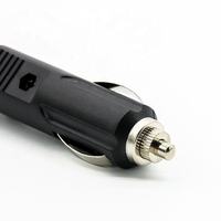 Cable de Alimentación para Encendedor de Cigarrillos de 12V con Interruptor LED y Conector de Batería, Cable DC de 16mm