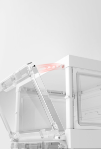 Caja de almacenamiento plegable para Zapatos, zapatillas transparentes de plástico apilable transparente, zapatos para el hogar, tacones altos, muebles de sala de estar - Product Image 6