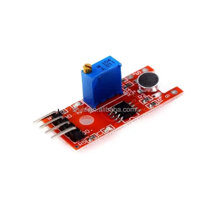 KY-038 DV 4-6v mikrofon suara Sensor modul Analog Sensor Output Digital modul mikrofon mengadopsi Chip utama LM393