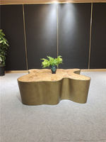 En gros meilleur prix nouveau style Salon Table de Racine Étrange table de thé de conception