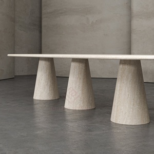 Mesa de Comedor Extra Grande de Mármol <span class=keywords><strong>Verde</strong></span> Apli, Muebles de Piedra Natural Personalizados, Mesas de Lujo para Interiores de Prestigio - Product Image 5