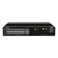Commutateur Ethernet de réseau d'accès pour bureau PME S5735-L14P2S-QA-V2 14 ports GE PoE+ 2 ports SFP, Switch Layer 2, budget PoE 370W, sans ventilateur