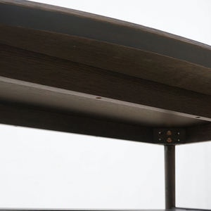 <span class=keywords><strong>Table</strong></span> basse en MDF PB de style <span class=keywords><strong>scandinave</strong></span> avec finition en placage de bois et conception peu encombrante pour petite <span class=keywords><strong>table</strong></span> de <span class=keywords><strong>cocktail</strong></span> d'appartement - Product Image 4