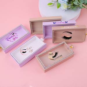 Glitzer-Diamant-Wimpernverpackungsbox mit Flauschigen 8mm-25mm 100% Echten Nerz-Wimpern Großhandel Wimpern-Anbieter - Product Image 5