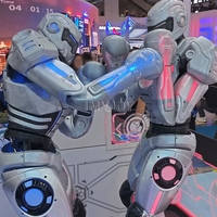 Producto Popular 2026, Robot de Batalla Interactivo de Tamaño Humano para Parque de Atracciones, Control Remoto, Ataque Giratorio, Robot de Boxeo y Lucha