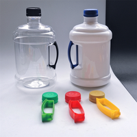 Ember/Botol Plastik PET 3L Transparan, Wadah Air Kosong, Tong Portabel untuk Jus, Teh, Minuman, Ember Coke, Botol Air Minum