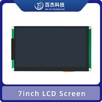Module d'affichage LCD LVDS de 7 pouces avec écran tactile capacitif, résolution 1024 * 600 pour écran d'affichage industriel
