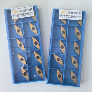 VBMT160408-GP GP1225 Gesacs Tungsten Carbide <b>CNC</b> <b>Lathe</b> External Turning Milling Cutter OEM CVD/PVD Coated 60HRC Triangle 16mm - Product Image 3