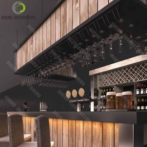 Hall commercial de meubles de kiosque de café <span class=keywords><strong>extérieur</strong></span> en bois avec l'éclairage de LED pour des cafés - Product Image 3