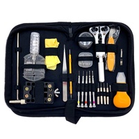 Kit d'outils de réparation de montres, ouvrir boîtier, détacheur de barre de ressort, 149 pièces