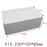 230*150*85 scatola di plastica elettronica impermeabile IP65 scatola di giunzione ABS plastica