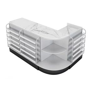 Tout nouveau comptoir de caisse de supermarché et de station-service en acier personnalisé pour l'utilisation de caisse de dépanneur - Product Image 1