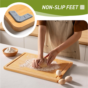 <span class=keywords><strong>Planche</strong></span> à découper en bambou, pieds antidérapants sur évier cuisine planches à découper cadeaux anniversaire noël femmes maman grand-mère homme <span class=keywords><strong>papa</strong></span> - Product Image 3