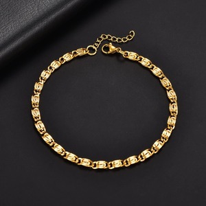 Pulsera Clásica de Acero Inoxidable, Cadena de Eslabones con Forma de Clip, Estilo Hip Hop, Impermeable, para Tobillo, Joyería Minimalista, Regalo - Product Image 6