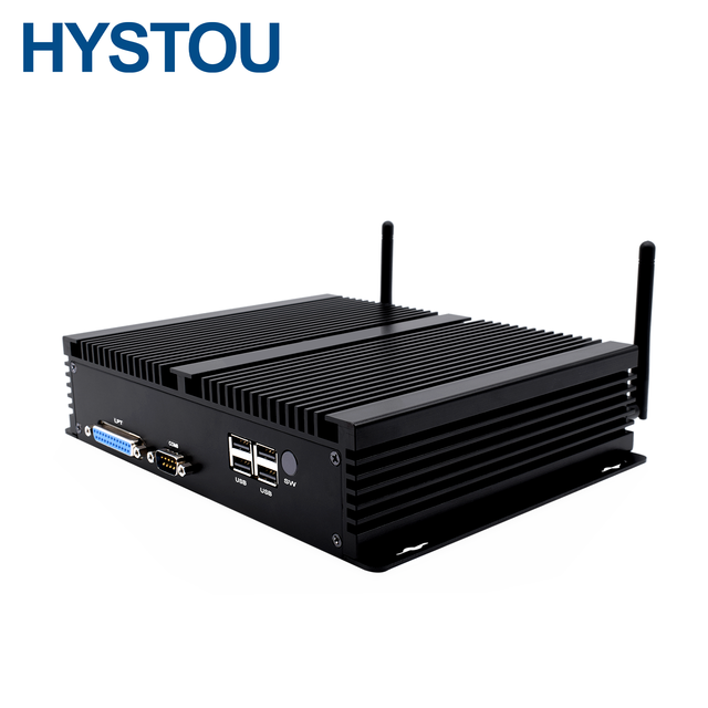New HYSTOU Industrial Mini Box 4K HD Output UHD Graphics 620 Three-screen Display Fast Internet Stable Connectivity Fanless